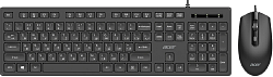Клавиатура + мышь Acer OCC504 клав:черный мышь:черный USB Multimedia (ZL.ACC11.00M)
