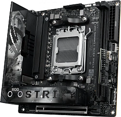 Материнская плата Asus ROG STRIX X870-I GAMING WIFI Socket AM5 AMD X870 2xDDR5 mini-ITX AC`97 8ch(7.1) 2.5Gg RAID+HDMI