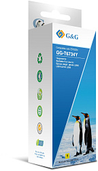 Чернила G&G GG-T6734Y желтый 100мл для Epson L800, L805, L810, L850
