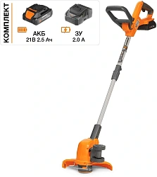 Триммер электрический Daewoo DATR 3021Li Set аккум. неразбор.штан. реж.эл.:леска