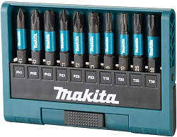 Набор бит Makita Impact Black (E-12011) (10пред.) для шуруповертов