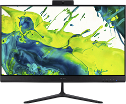 Моноблок Acer Aspire C24-2YE13U3UNL 23.8" Full HD i3 1305U (1.6) 16Gb SSD512Gb UHDG CR Eshell GbitEth WiFi BT 65W клавиатура мышь Cam черный 1920x1080