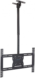 Кронштейн для телевизора Kromax COBRA-4 черный 15"-75" макс.65кг потолочный поворот и наклон