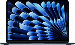 Ноутбук Apple MacBook Air A3240 M4 10 core 16Gb SSD512Gb/10 core GPU 13.6" Liquid Retina (2560x1664) macOS midnight WiFi BT Cam (MW133PA/A)