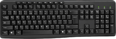 Клавиатура Оклик 305M черный USB Multimedia (1659987)