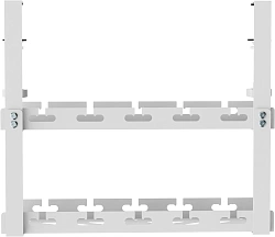 Кабель-канал Cactus CS-CM-400-2WT для столов 40x13.4x34.2см белый