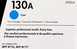 Картридж лазерный HP 130A CF351A голубой для HP M153/M176/M177