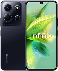Смартфон Infinix X6716 Note 30i 128Gb 8Gb черный моноблок 3G 4G 2Sim 6.66" 1080x2400 Android 13 64Mpix 802.11 a/b/g/n/ac NFC GPS GSM900/1800 GSM1900 FM microSD max1024Gb