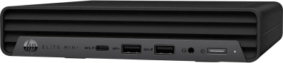 Неттоп HP Elite 800 G9 Mini i7 14700T (1.3) 16Gb SSD512Gb UHDG 770 Windows 11 Pro 64 GbitEth WiFi BT 90W kb мышь клавиатура черный (49W0ES)