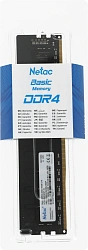 Память DDR4 16Gb 3200MHz Netac NTBSD4P32SP-16 Basic RTL PC4-25600 CL16 DIMM 288-pin 1.35В single rank Ret