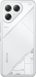 Смартфон Tecno Pova 7 Ultra 5G 256Gb 8Gb белый моноблок 3G 4G 2Sim 6.67" 1260x2800 Android 15 108Mpix 802.11 a/b/g/n/ac/ax NFC GPS GSM900/1800 Protect
