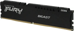Память DDR5 32GB 6000MHz Kingston KF560C36BBE2-32 Fury Beast RTL Gaming PC5-48000 CL36 DIMM 288-pin 1.35В single rank с радиатором Ret