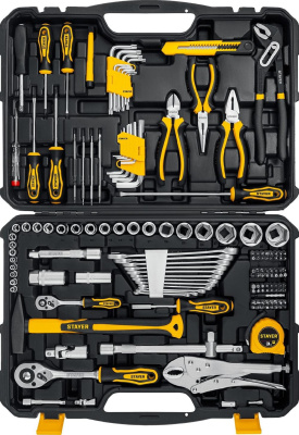 Набор инструментов Stayer 27710-H150 150 предметов (жесткий кейс)