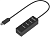 Разветвитель USB-C Buro BPH-C-1906 4порт. черный (BU-USBC-HUB-4U20)