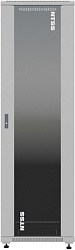 Шкаф коммутационный NTSS Премиум (NTSS-R22U6060GS) напольный 22U 600x600мм пер.дв.стекл металл 900кг серый 510мм 47.4кг 1102мм IP20 сталь