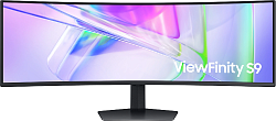 Монитор Samsung 49" ViewFinity S9 S49C950UAUXEN черный VA LED 5ms 32:9 HDMI M/M матовая HAS Piv 350cd 178гр/178гр 5120x1440 120Hz DP DQ USB 15.6кг
