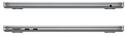 Ноутбук Apple MacBook Air A2681 M2 8 core 8Gb SSD256Gb/8 core GPU 13.6" IPS (2560x1664) macOS grey space WiFi BT Cam (MLXW3LL/A)