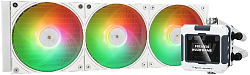 Система водяного охлаждения Thermalright Frozen Warframe 360 ARGB Soc-AM5/AM4/1200/1700/1851 белый 4-pin 29.8dB Al LCD Ret (F-WFRAME-360-WH-ARGB)