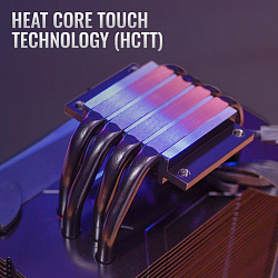 Устройство охлаждения(кулер) Aerocool Cylon 4 ARGB Soc-AM5/AM4/1200/1700/1851 черный 4-pin 14-26dB Al+Cu 145W 550gr Ret (CYLON 4 ARGB PWM 4P)