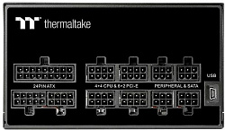 Блок питания Thermaltake ATX 1000W Toughpower iRGB Plus ( DIGITAL) 80+ gold 24pin APFC 140mm fan color LED 12xSATA Cab Manag RTL