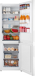 Холодильник Weissgauff WRK 1850 D Full NoFrost White Glass 2-хкамерн. белый