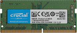 Память DDR4 8Gb 3200MHz Crucial CT8G4SFRA32A RTL PC4-25600 CL22 SO-DIMM 260-pin 1.2В single rank Ret