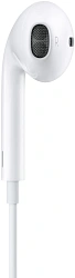 Гарнитура вкладыши Apple EarPods A1748 1.1м белый проводные в ушной раковине (MWTY3ZM/A)