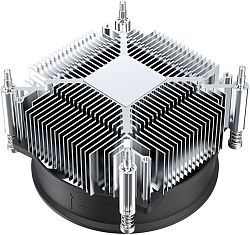 Устройство охлаждения(кулер) ID-Cooling DK-19 PWM Soc-1700/1851 черный 4-pin 14-26dB Al 95W 340gr Ret