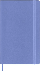 Блокнот Moleskine CLASSIC SOFT QP616B42 Large 130х210мм 192стр. линейка мягкая обложка голубая гортензия