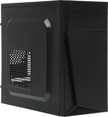 Корпус LinkWorld VC-13M071 М0 черный без БП mATX 1x80mm 1x120mm 2xUSB2.0 audio