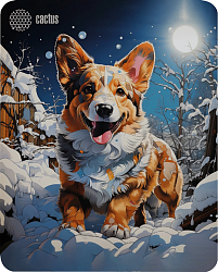 Коврик для мыши Cactus Corgi рисунок 300x250x3мм (CS-MPC-D13M)