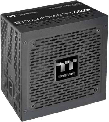 Блок питания Thermaltake ATX 650W Toughpower PF1 80+ platinum (20+4pin) APFC 140mm fan color LED 9xSATA Cab Manag RTL