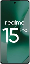Смартфон Realme RMX5101 15 Pro 256Gb 8Gb зеленый моноблок 3G 4G 6.78" 1264x2780 Android 15 50Mpix 802.11 a/b/g/n/ac/6 NFC GPS GSM900/1800 GSM1900