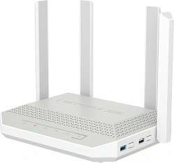 Роутер беспроводной Keenetic Netcraze Giga (NC-1012) AX3000 10/100/1000BASE-TX/SFP/4g ready белый