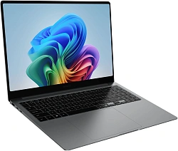 Ноутбук Samsung Galaxy Book 5 Pro NP960 Core Ultra 7 256V 16Gb SSD512Gb Intel Arc 16" AMOLED Touch 2.8K (2880x1800) Windows 11 Home grey WiFi BT Cam (NP960XHA-LG1IN)
