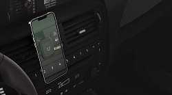 Держатель Uzay магнитный черный для смартфонов (UZ-MM-01-BK)