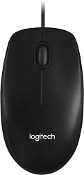 Мышь Logitech M100r черный оптическая 1000dpi USB 2but (910-006652)