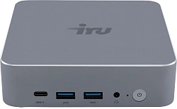 Неттоп IRU Tactio 515 i5 12450H (2) 16Gb SSD512Gb Iris Xe без ОС 2xGbitEth WiFi BT 100W серый (RUS) (2195519)