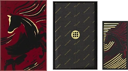 Блокнот Moleskine LIMITED EDITION ГОД ЛОШАДИ LECNYHRSQP060BBOX 130х210мм обложка текстиль 176стр. линейка подар.кор. бордовый