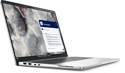 Ноутбук Dell Pro 16 Plus Core Ultra 7 266V 16Gb SSD1Tb Intel Graphics 16" IPS FHD+ (1920x1200) Linux grey WiFi BT Cam (PRO16PL-7617)