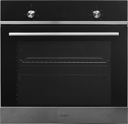 Духовой шкаф Электрический Haier HOX-P06HGBX черное стекло/нержавеющая сталь