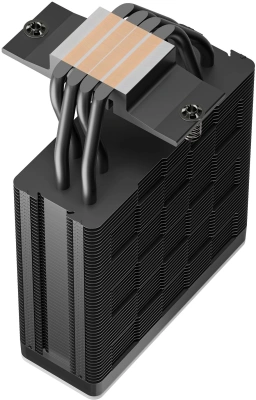 Устройство охлаждения(кулер) Deepcool AG400 Bk V2 ARGB Soc-AM5/AM4/1200/1700/1851 черный 4-pin 31.6dB Al+Cu 220W 643gr Ret (R-AG400-BKAMMN-GJD)
