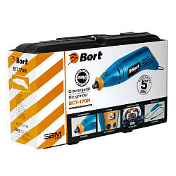 Гравер Bort BCT-170N 170Вт насадок:60 кейс