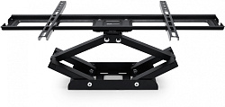 Кронштейн для телевизора Buro MF3 черный 32"-70" макс.40кг настенный поворотно-выдвижной и наклонный