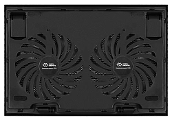 Подставка для ноутбука Digma D-NCP170-2 17"390x270x27мм 20дБ 2xUSB 2x 150ммFAN 600г черный