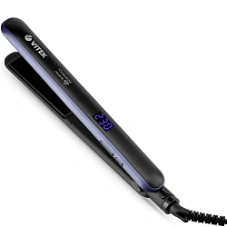 Выпрямитель Vitek VT-8414 40Вт черный макс.темп.:230С покрытие:керамико-турмалиновое