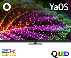 Телевизор QLED BBK 65" 65LED-8259/UTS2C (B) Яндекс.ТВ Frameless черный/черный 4K Ultra HD 60Hz DVB-T2 DVB-C DVB-S2 USB WiFi Smart TV (RUS)