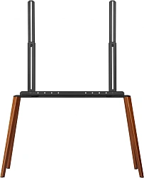 Подставка для телевизора Cactus CS-ST3646BKWN черный/орех 49"-75" макс.40кг напольный