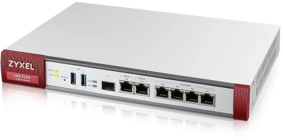 Межсетевой экран Zyxel USG Flex 200 (USGFLEX200-EUCI02F) 10/100/1000BASE-TX/SFP серебристый