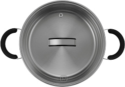 Кастрюля Rondell Brando RDS-1804 3.1л. d=20см (с крышкой) стальной